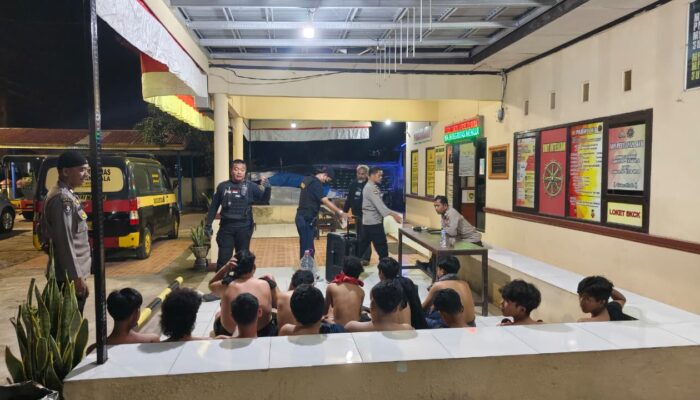Kapolsek Manggala Tegaskan KRYD Terus Digencarkan Usai Amankan 13 Remaja