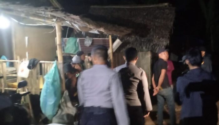 Resahkan Warga, Personel Gabungan Polsek Biringkanaya Bubarkan Tempat Miras Ballo