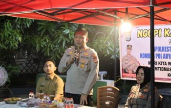 Ngopi Kamtibmas, Wadah Polrestabes Makassar Pererat Komunikasi dengan Warga