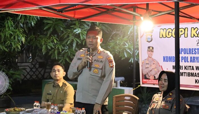 Ngopi Kamtibmas, Wadah Polrestabes Makassar Pererat Komunikasi dengan Warga