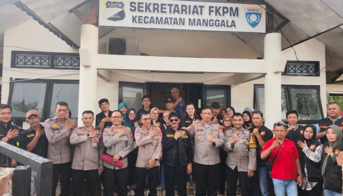 Sat Binmas Polrestabes Makassar dan Polsek Manggala Perkuat Sinergi Kamtibmas Bersama FKPM dan Bankom Pol