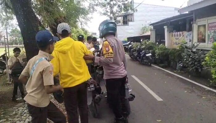 Dapat Laporan Potensi Tawuran, Polsek Manggala Bergerak Cepat Amankan Situasi Sekolah