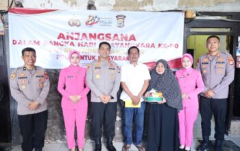 Hari Bhayangkara ke-80, Kapolrestabes Makassar Anjangsana Kepada Purnawirawan dan Warakawuri Polri