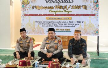 Sambut Hari Bhayangkara ke-80 dan Peringati Tahun Baru Islam 1448 H, Polrestabes Makassar Gelar Dzikir dan Doa Bersama