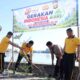 Sambut Hari Bhayangkara ke-80, Polrestabes Makassar Gelar Gerakan Indonesia Asri dengan Penanaman Pohon