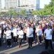 Polrestabes Makassar Gelar Car Free Day Semarakkan Hari Bhayangkara ke- 80