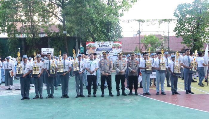Sambut HUT Bhayangkara ke- 80, Polrestabes Makassar Gelar Lomba Peraturan Baris Berbaris, Tata Upacara Bendera, dan Video Vlog