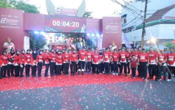 Semarak Bhayangkara ke-80, Polda Sulsel Gelar Olahraga Bersama Masyarakat