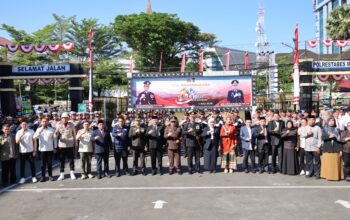 Kapolrestabes Makassar Pimpin Upacara Peringatan HUT Bhayangkara ke- 80