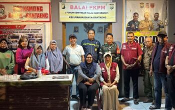 Tiga Pilar Bahu Membahu Jaga Kamtibmas di Kelurahan Banta-Bantaeng