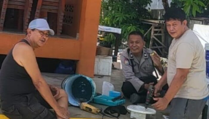 Bhabinkamtibmas Kelurahan Laikang Sambangi Warga Binaan, Perkuat Koordinasi Kamtibmas