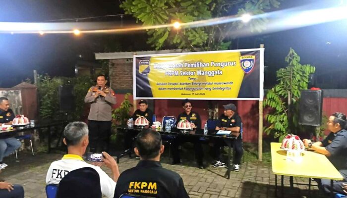 Kapolsek Manggala Hadiri Penetapan Ketua FKPM, Kuatkan Sinergi Wujudkan Kamtibmas yang Kondusif