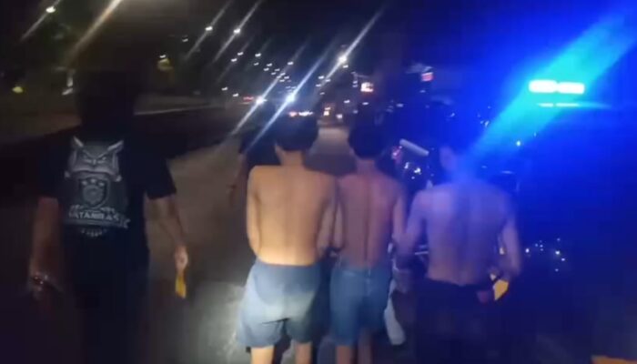 Tim Trisula Polrestabes Makassar Amankan Tiga Remaja Bawa Parang, Diduga Hendak Lakukan Aksi Kejahatan