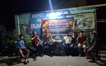 Aipda Rolis Abdillah Bersama RW 001 Sampaikan Pesan Kamtibmas di Kaluku Bodoa